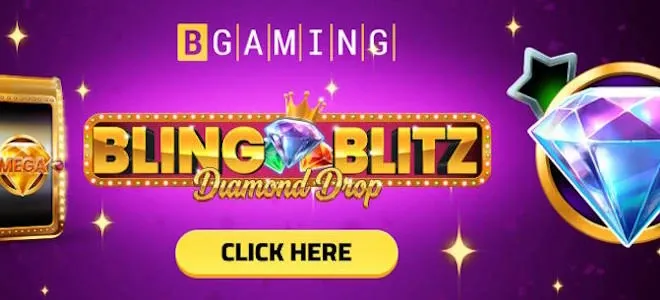 Exciting Bling Blitz Diamond Drop Slot by BGaming
