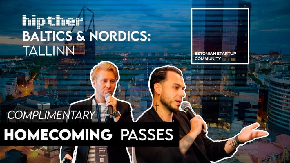 HIPTHER Offers Free Passes to Estonia Startup Community for Tallinn