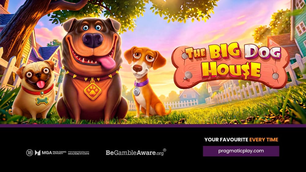 Pragmatic Play Expands Dog House Franchise with The Big Dog House Slot