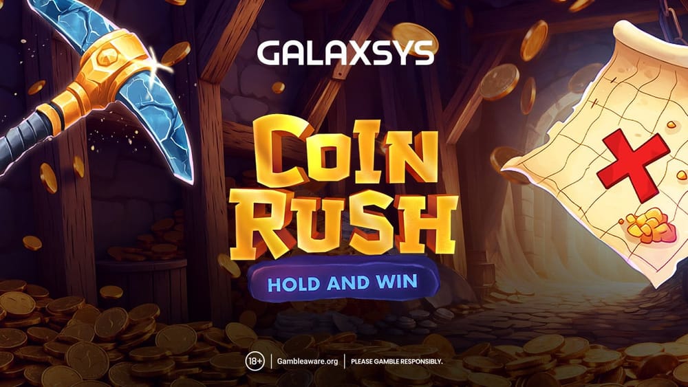 Galaxsys Launches Coin Rush Slot Game