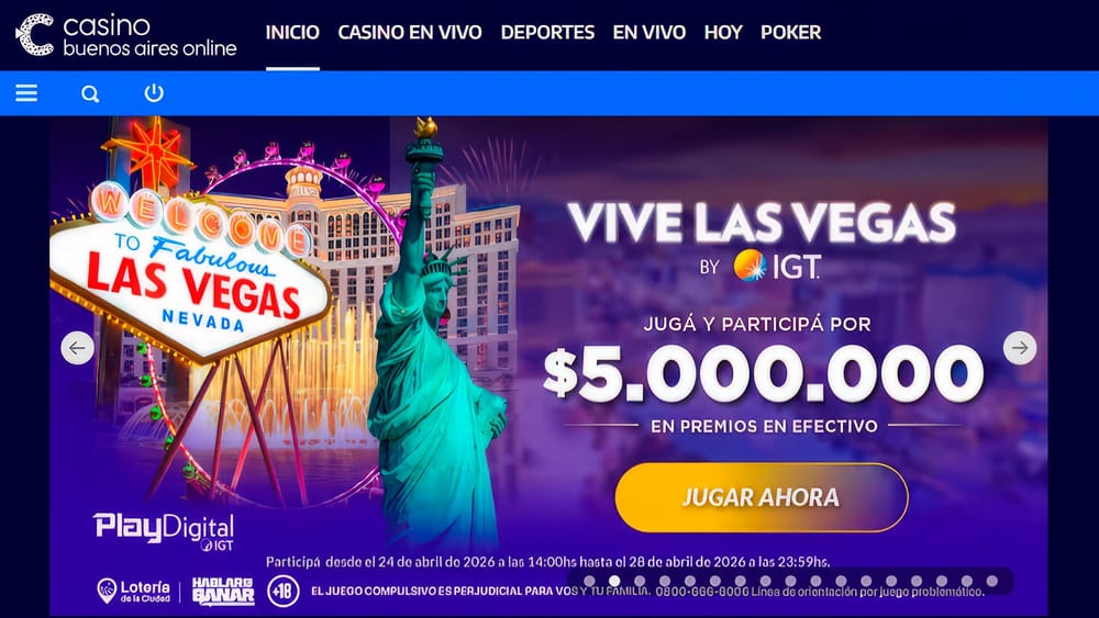 IGT and Casino de Buenos Aires Launch Vive Las Vegas Lounge