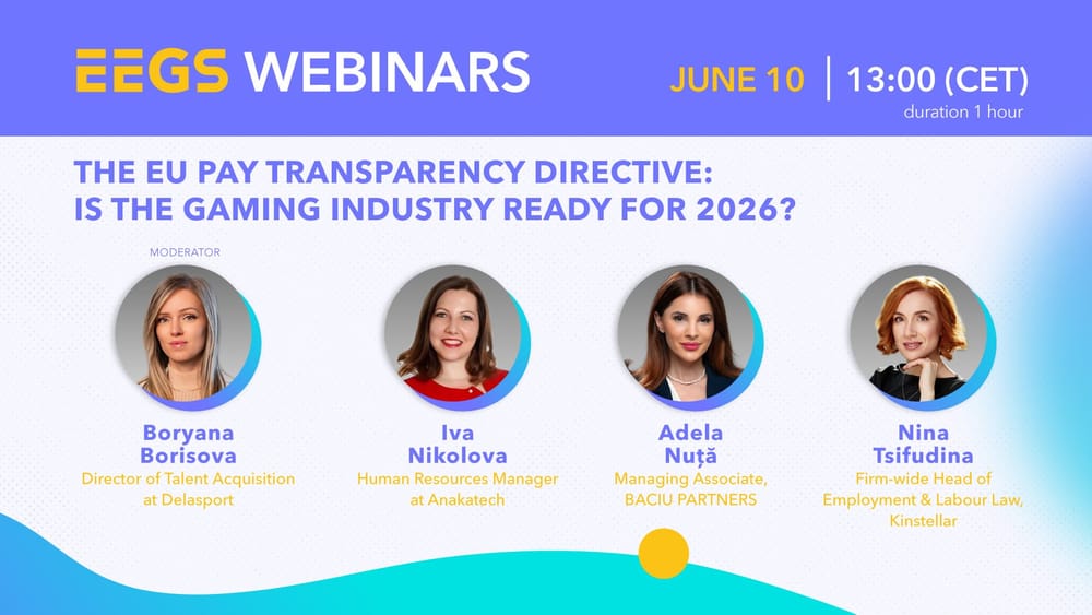 EEGS Webinar on EU Pay Transparency Directive