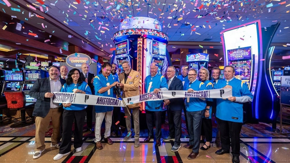 Aristocrat Gaming Launches NFL Super Grand Champions in North American