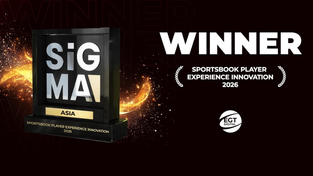 EGT Digital Wins Sportsbook Innovation Award at SiGMA Asia 2026