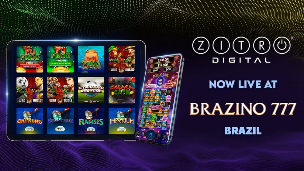 Zitro Digital expands Brazil presence with Brazino777 partnership