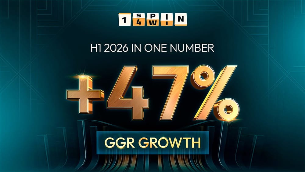1spin4win sees Revenue and Player Growth in First Half of 2026