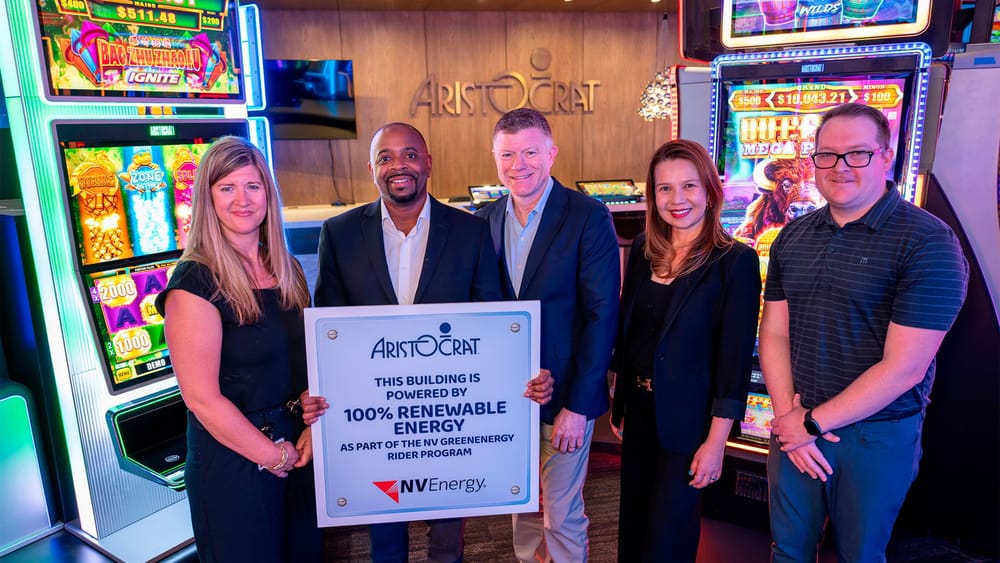 Aristocrat Transitions Southern Nevada Operations to 100% Renewable