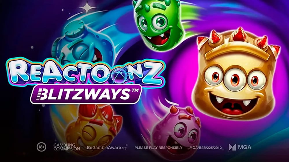 Play'n GO Launches Reactoonz Blitzways with New Gameplay Mechanic