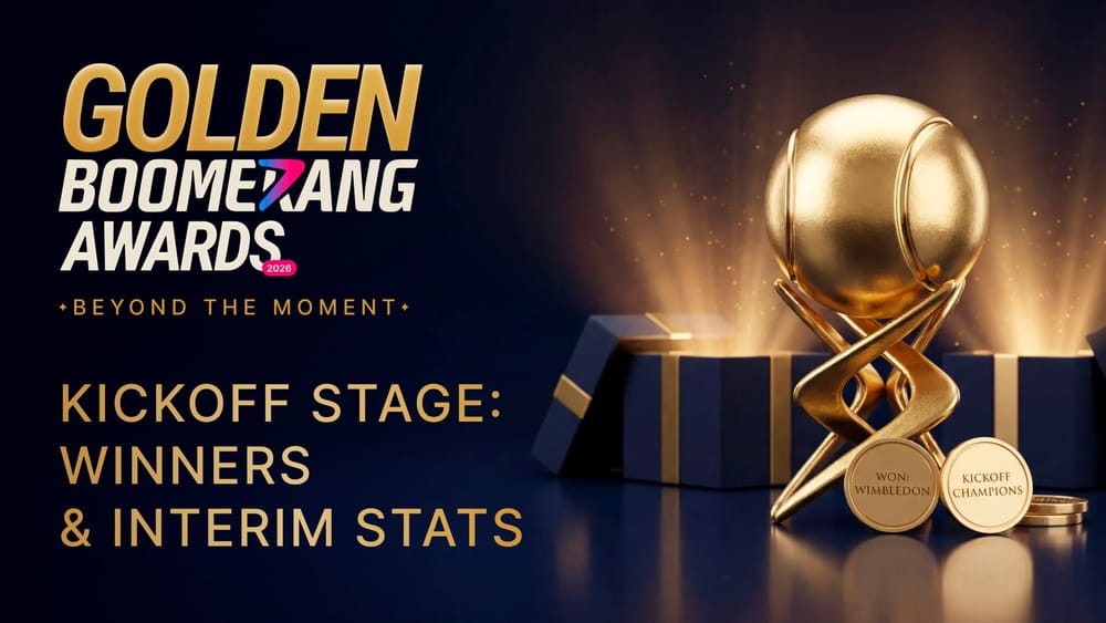 Boomerang Partners Unveils Second Half of Golden Boomerang Awards