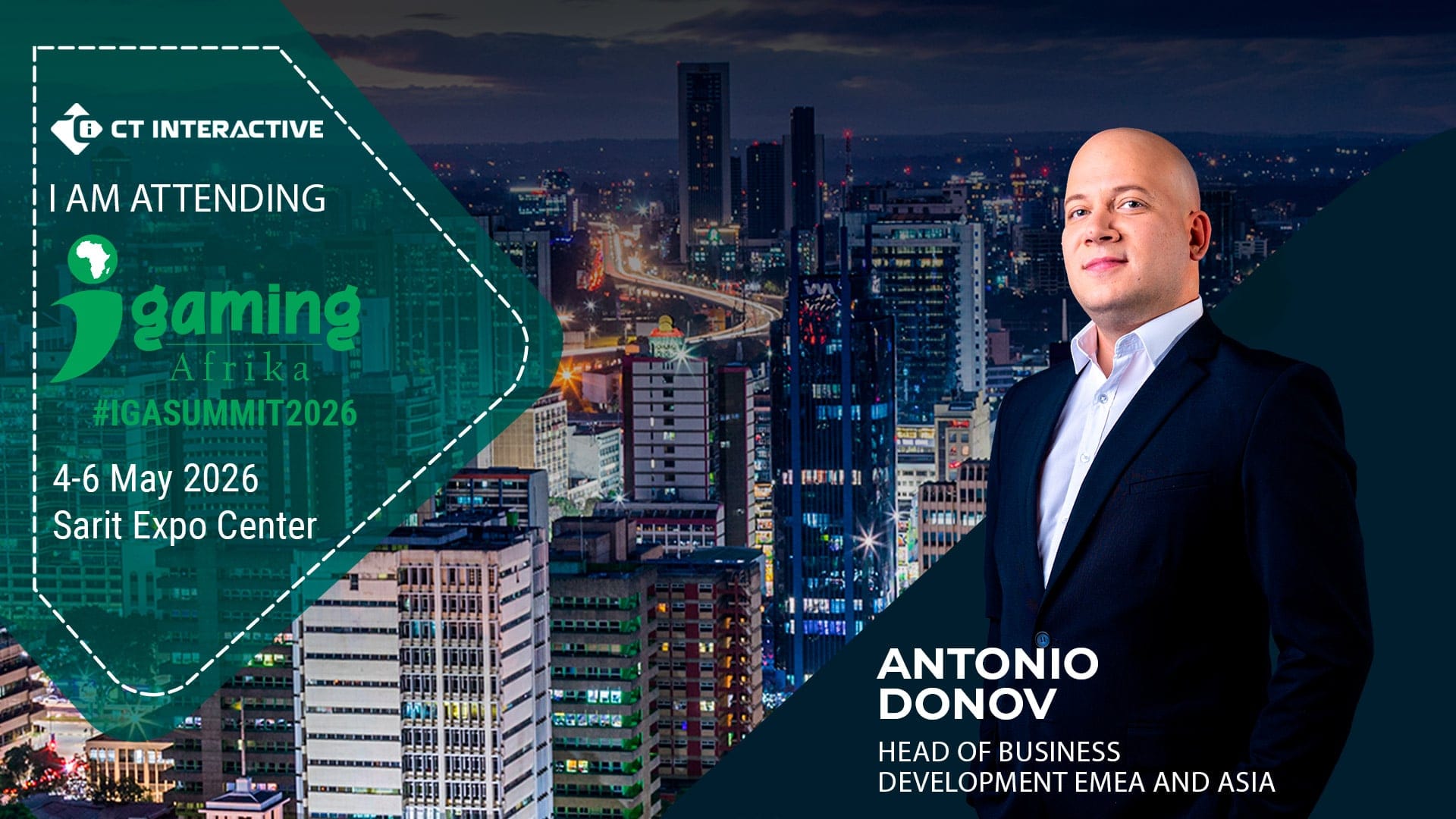 CT Interactive Explores New Partnerships at iGaming Africa Summit 2026