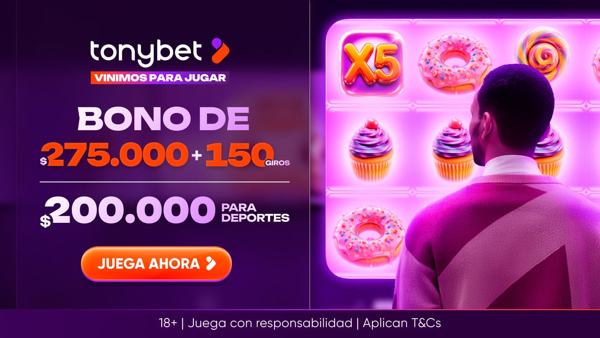 Tonybet's Welcome Offer for New Chilean Players