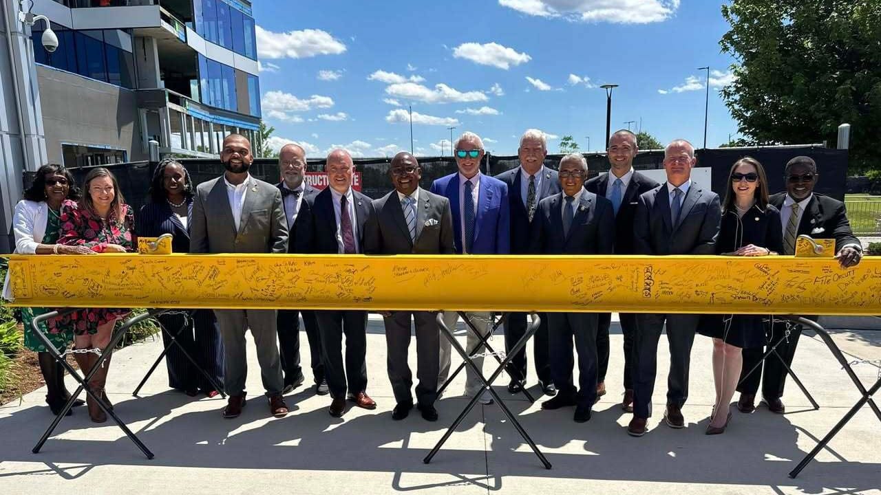 Portsmouth Celebrates Topping Off of $65 Million Landing Hotel