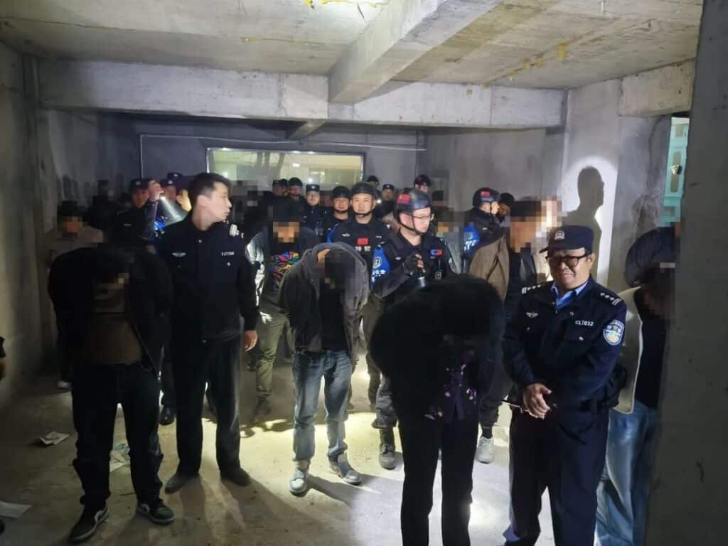 Chinese Police Uncover Additional Gambling Dens in Deserted Structures