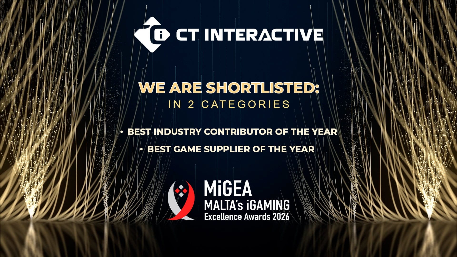 CT Interactive Nominated for Two MiGEA Awards 2026