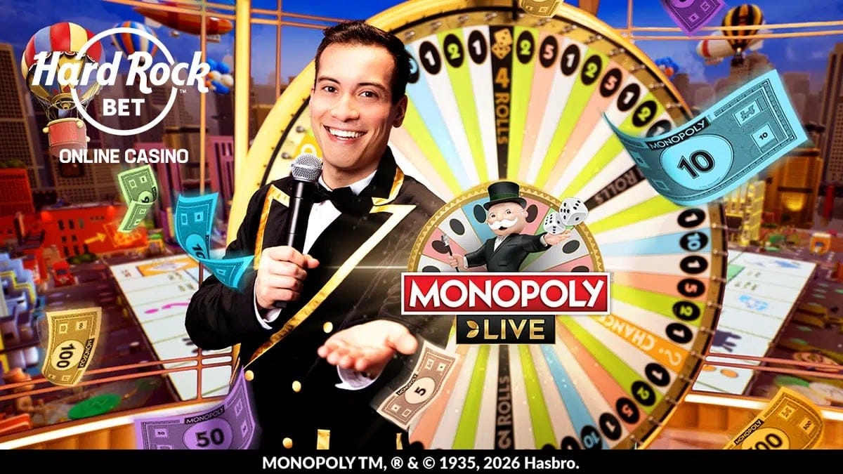Hard Rock Bet Launches MONOPOLY Live in New Jersey