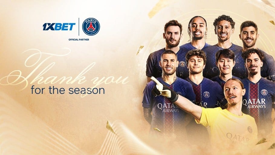 1xBet Reflects on Paris Saint-Germain's Five-Trophy Season