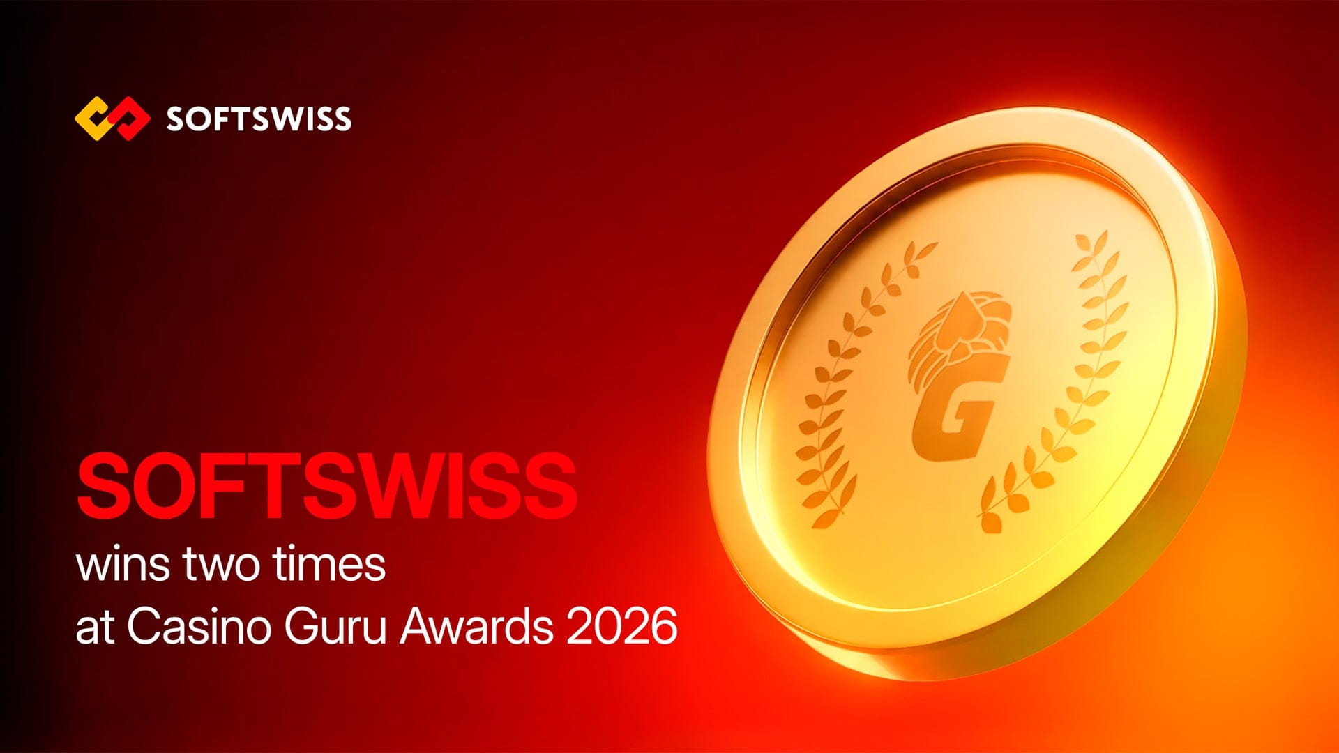 SOFTSWISS Receives Two Honors at Casino Guru Awards 2026