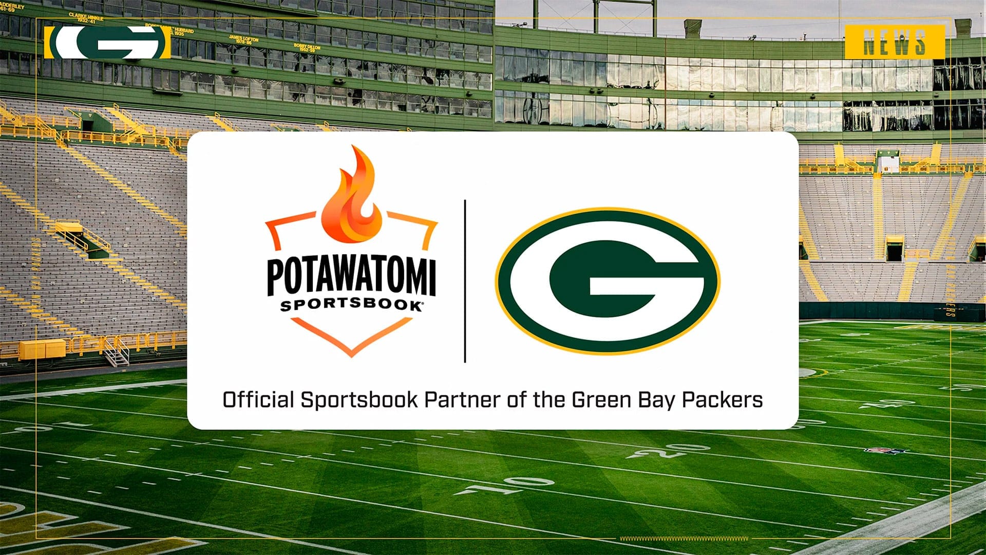 Green Bay Packers Partner with Potawatomi Sportsbook