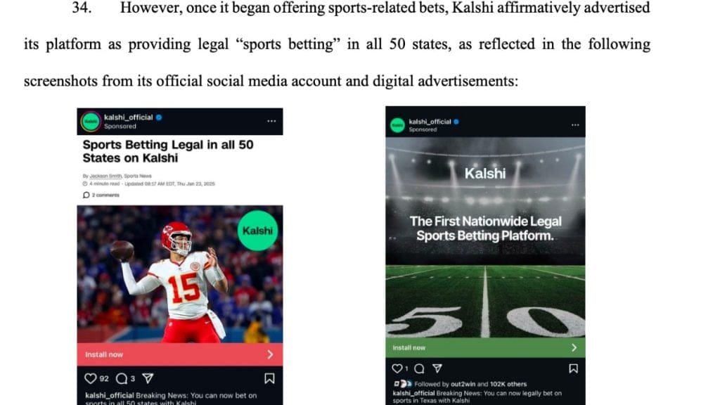 New Mexico Sues Kalshi Over Sports Contracts