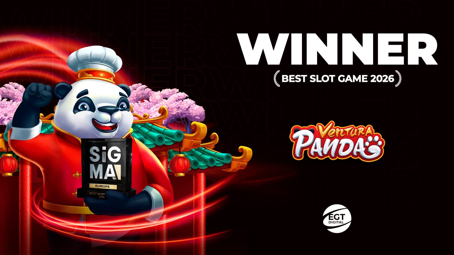 EGT Digital’s Panda Ventura Wins Best Slot Game at SiGMA Europe Awards