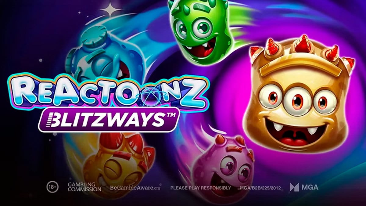 Play'n GO Launches Reactoonz Blitzways with New Gameplay Mechanic