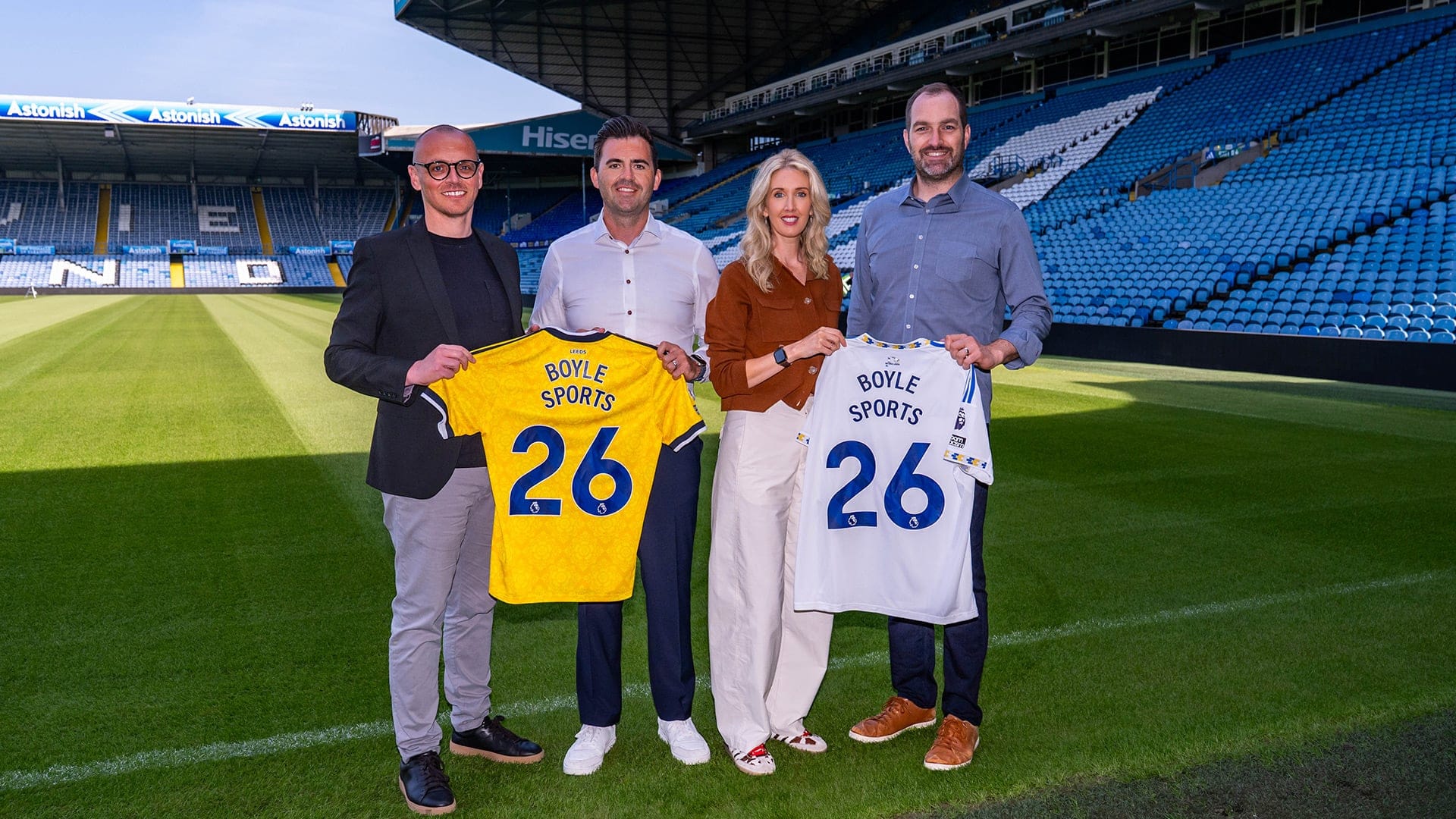 Boyle Sports Partners with Leeds United in Multi-Year Deal