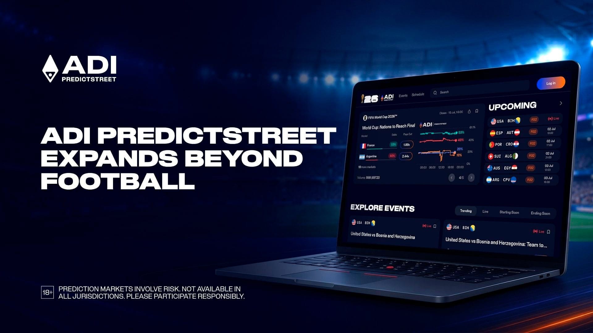 ADI Predictstreet to Expand into New Prediction Markets After FIFA