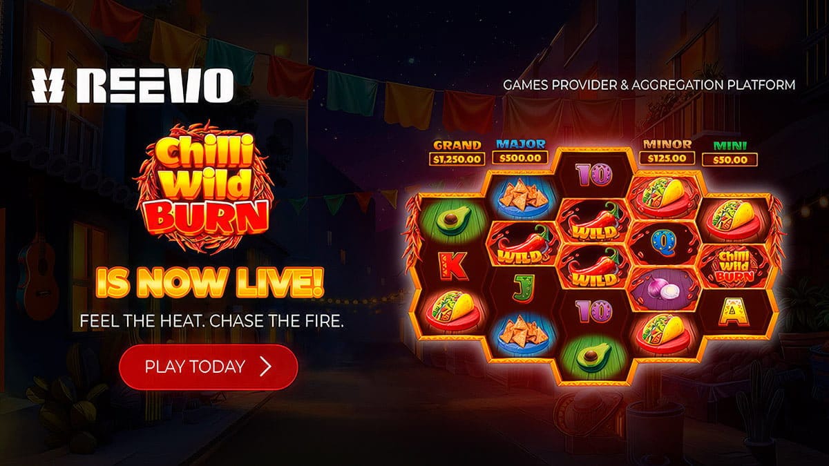 REEVO Launches Mexico-Themed Slot Chilli Wild Burn